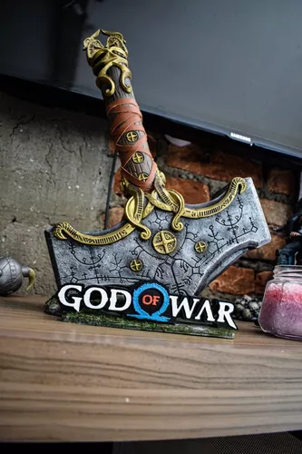 Mjölnir - Martelo de Thor de God of War Ragnarok Kratos