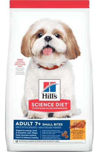 Comida Perro Hills Adulto 7+ Small Bites 6,8kg + Envío*