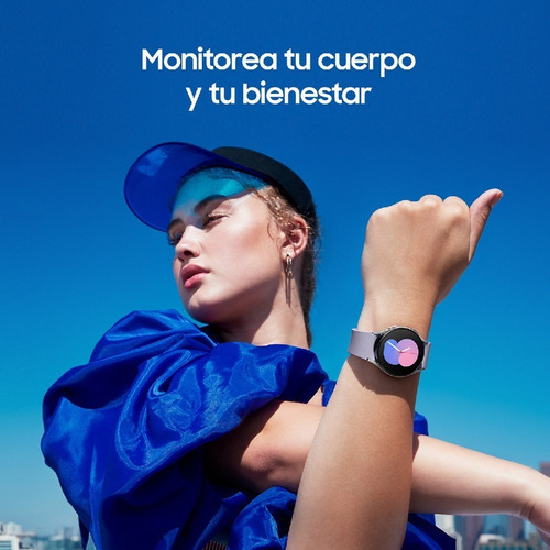 Imagen 6 de 7 de Samsung Galaxy Watch5 (Bluetooth) 1.4" caja 44mm de aluminio armor graphite, malla graphite SM-R910N