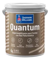 Comprar Pinturas Sherwin Williams Frentes Quantum Blanco 4 Lts
