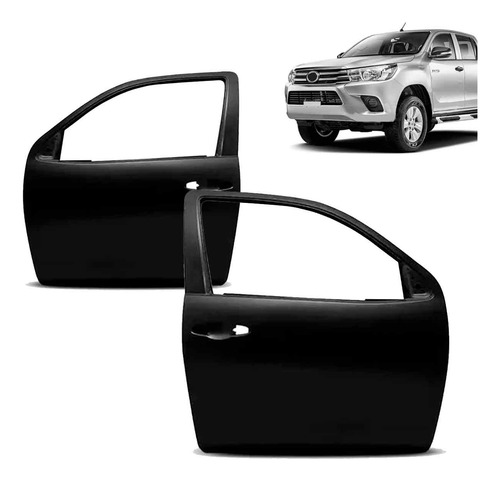 Par Porta Dianteira Hilux 20 21 22 23 Cabine Dupla