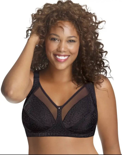 Sostén Sin Barba Talla Grande, Marca Jms, Talla 46 Dd, Negro