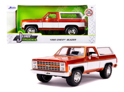 Chevrolet Blazer 1980 K5 Naranja Just Trucks Esc. 1/24 Jada