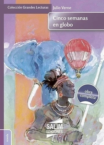 Cinco Semanas En Globo, De Verne. Editorial Salim, Tapa Tapa Blanda En Español