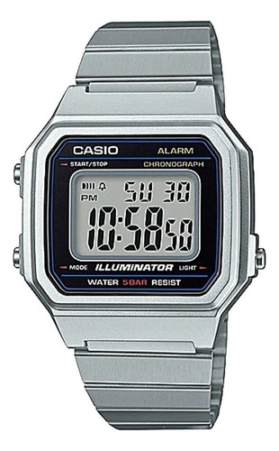 Reloj pulsera Casio B650wd-1adf, para hombre color