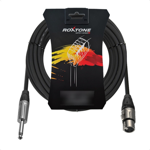 Cable Audio Para Microfono Canon - Plug 6.5 Balanceado 6m