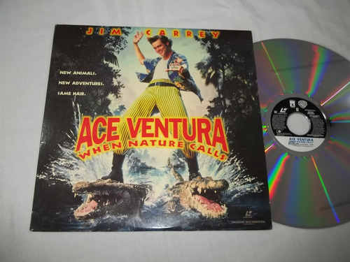 Ld Laserdisc - Ace Ventura When Nature Calls Jim Carey