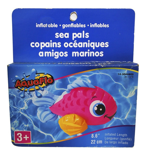 Juguete Inflable 22cm Piscina Pez Pescadito Ref. 44805