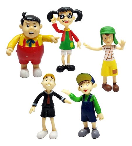 Muñecos Personajes El Chavo Del 8 X5 Outlet