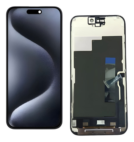 Tela Frontal Display Compatível iPhone 15 Pro A2848 A3101