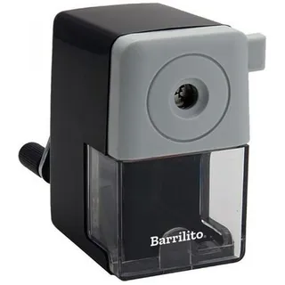 Sacapuntas Barrilito 856 Semiautomatico Manual Negro 1pza