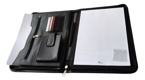 Cartapacio Folder Empresarial Biocuero - Personalizable