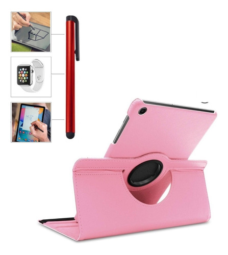  Funda Giratoria 360° + Lapiz Huawei Mediapad M5 Lite 10.1