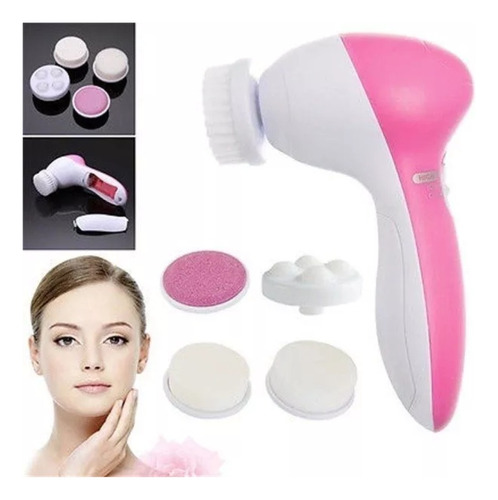 Limpiador Facial Mini Spa Masajeador 5 En 1 