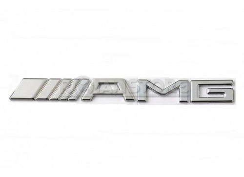 Logo Para Mercedes Benz Emblema Amg Cromado 19 X 2 Cm