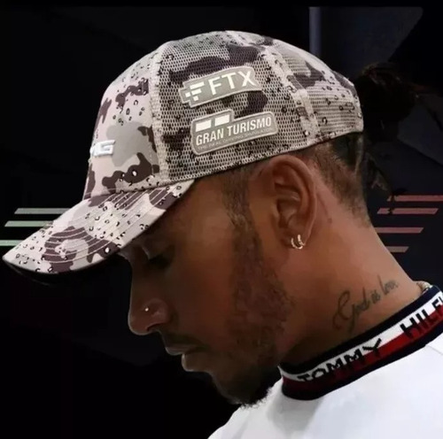 Gorro Mercedes Amg Oficial Usa Lewis Hamilton Eeuu Gorra F1