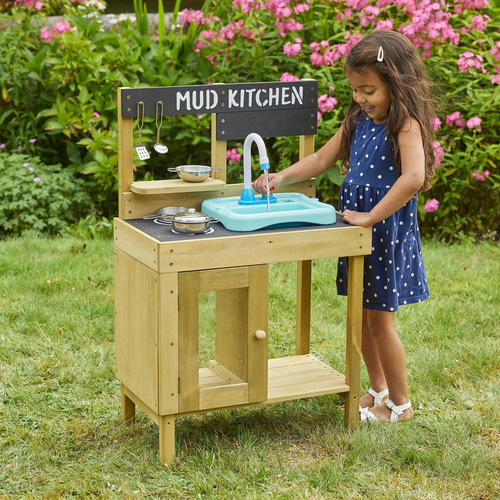 Tp Toys Splash & Play Happy Chef - Barro De Madera Para Coci