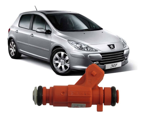 Bico Injetor Laranja Peugeot 307 1.6 16v Bosch Gasolina