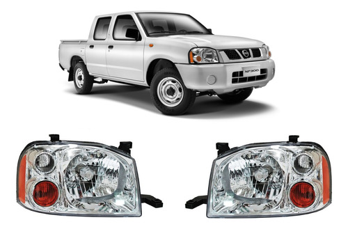 Unidades Faros Nissan Pick Up Np300 D22 2012 2013 2014 2015