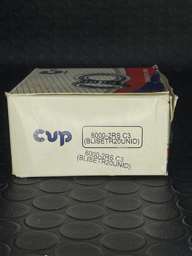 Rodamiento De Bolas 6000 2rsc3 Marca Cvp