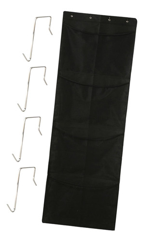 Almacenamiento Organizador Sobre La Puerta, Negro 166cmx58cm