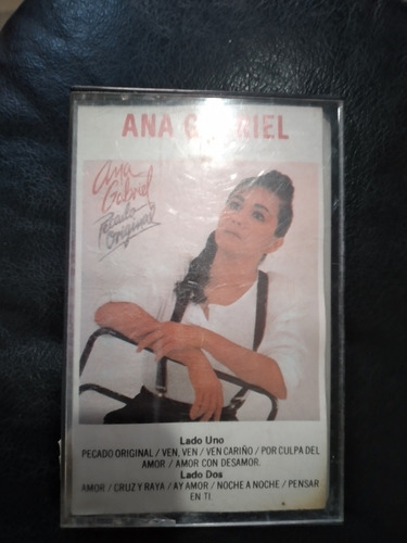 Cassette De Ana Gabriel - Pecado Original Cbs (#192 (Usado)