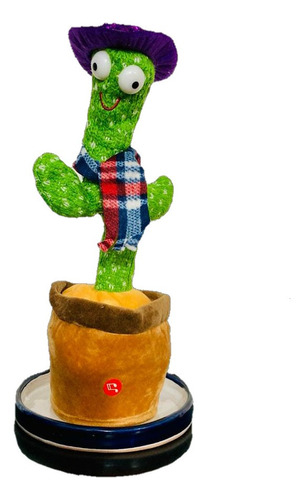 Juguete Didáctico Cactus Parlante Canta Repite Y Baila !!