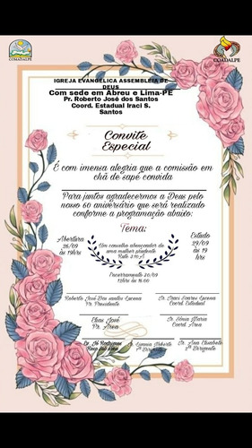 Imagem 1 de 4 de Artes, Logos, Convites, Slogans, Tudo Para Sua Festa