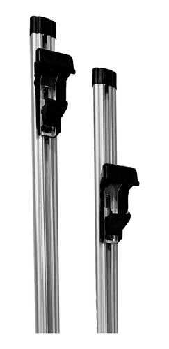 Imagen 5 de 6 de Barra Porta Equipaje Universal Aluminio 125 Cms + Llave