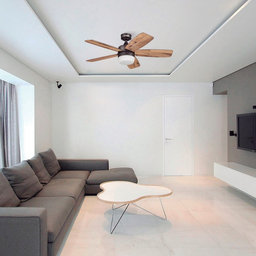 Ventilador De Techo Lugo Bronce Coolfan 44''