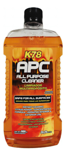 Apc Limpiador Multiproposito K78 600cc Tapizados Motores