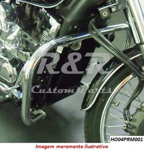 Protetor De Motor Honda Shadow 750 11 Em Diante Tradicional