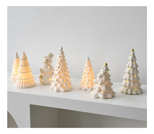 Estatua Iluminada, Figura De De Navidad, 9 Cm X 15,8 Cm