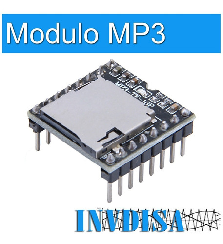 Df Player-modulo De Reproductor Mp3 Para Arduino - N U E V O (Usado)