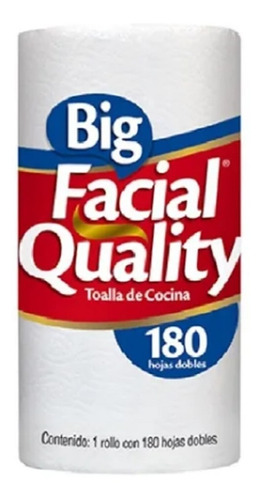 Toalla De Cocina Big Quality 180 Hojas Dobles Calidad!