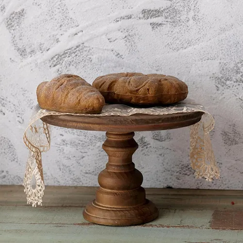 Soporte De Madera Para Tartas, Plato Para Tartas, Expositor