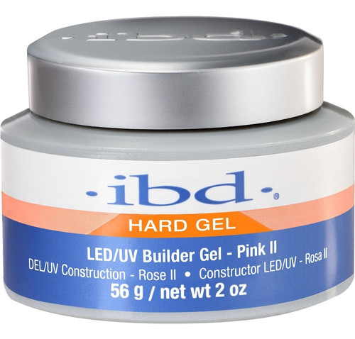 Builder Gel Ibd 56gr Led/uv Gel Constuctor + Pincel Color PINK II 56 GR LED/UV (cover)