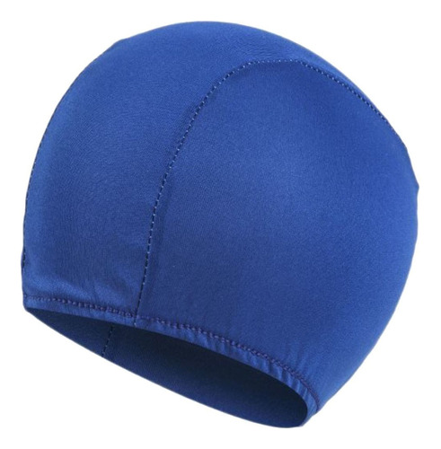 Gorra Atletic Services Natacion Lycra At120230 Color Azul Tamaño Uni