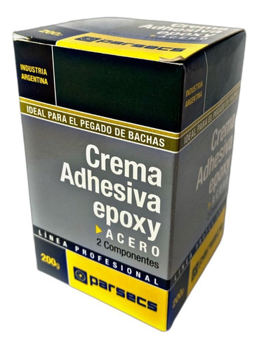 Crema Epoxy 200g Acero Parsecs