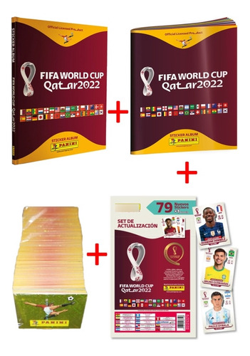 Kit Álbum Qatar 2022 Panini