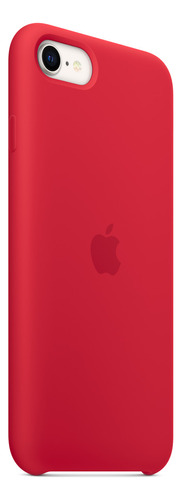 Funda Silicone Case Para iPhone se-(product)red Color Rojo (product)red