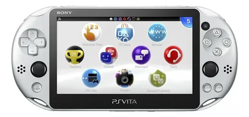 PlayStation Vita - PS vita シルバー Psvita Sony Slim Prata Ps Vita Pch 2000 Original Físico Novo