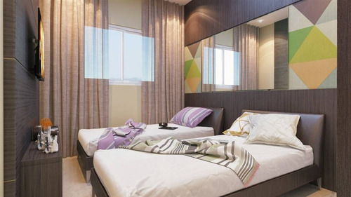 Imagem 7 de 15 de Apartamento, 1 Dorms Com 46.14 M² - Caiçara - Praia Grande - Ref.: Alv94 - Alv94