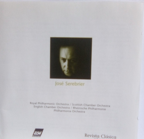 Cd José Serebrier, Royal Philharmonic Orchestra