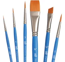 Comprar Paquete De 6 Pinceles Con Formas Variadas Para Artistas