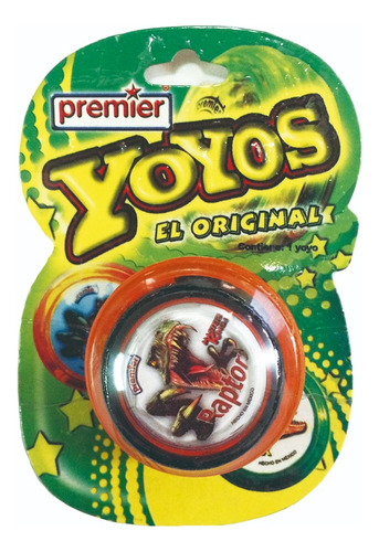 Yoyos Premier Master King C/9 Pzas - Dinosaurios Y Piratas Variado