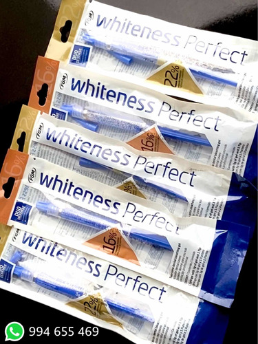 Jeringas Para Blanqueamiento Dental Whiteness Perfect 16-20%
