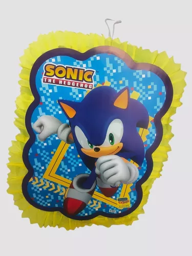 Decoración Piñata Sonic Hedgehog Dash Silueta Imag Fiesta Gm