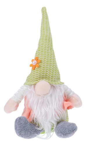 Encantador Adorno De Gnomos De Pascua, Adorno, 1 Unidad, Muñ