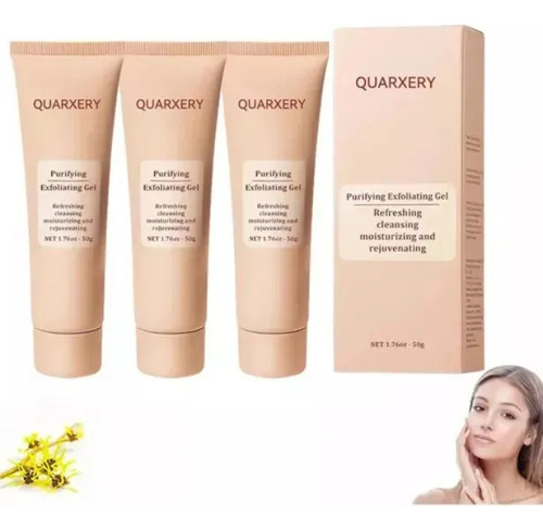 Gel Exfoliante Purificante Quaxury, Purificante Quarxery*3 U